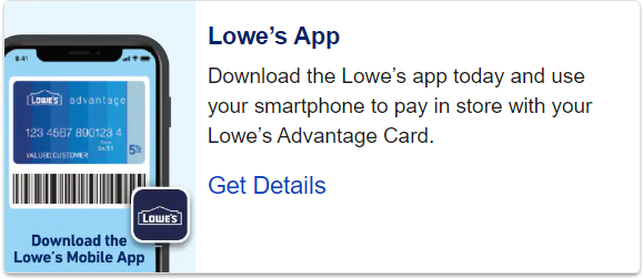 Lowe's App
